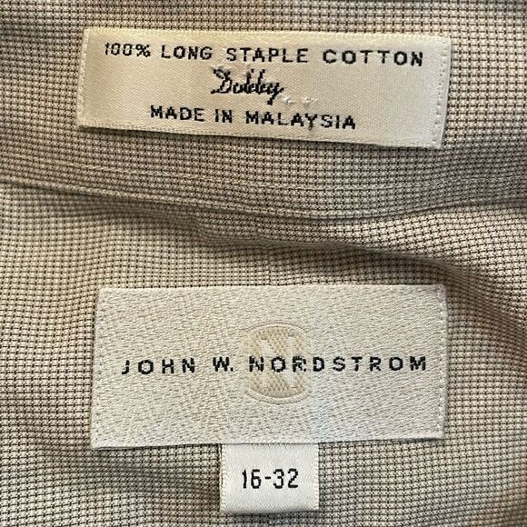 John W. Nordstrom Dress Shirt size 16-32 - Picture 3 of 4